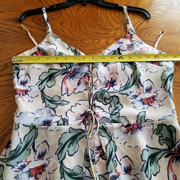 #10 Floral Midi Walk Through Romper - Picture 5 of 6